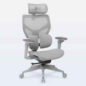 Cadeira Ergonômica DT3 ErgoStance Grey Mesh Braços 5D Apoio Lombar Ajustável 14898-0