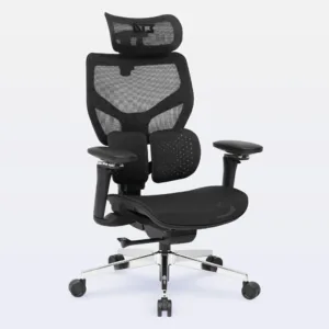 Cadeira Ergonômica DT3 ErgoStance Black Mesh Braços 5D Apoio Lombar Ajustável 14897-9