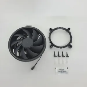 Cooler para Processador Gamemax Gamma 200 RGB 120mm Intel/AMD Preto