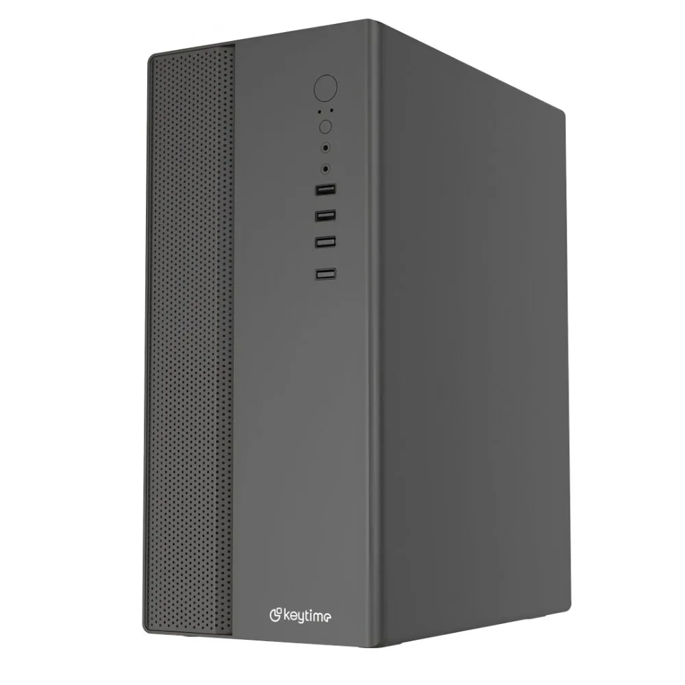 Gabinete Office Keytime Neo Micro-ATX Preto Sem Fonte USB Frontal KYT00046