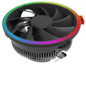 Cooler para Processador Gamemax Gamma 200 RGB 120mm Intel/AMD Preto