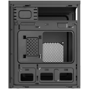Gabinete Office Keytime Frame Micro Tower Micro-ATX e Mini-ITX Preto Sem Fonte KYT00044