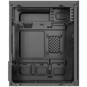 Gabinete Office Keytime Frame Micro Tower Micro-ATX e Mini-ITX Preto Sem Fonte KYT00044
