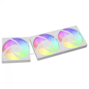 Water Cooler Gamdias Chione E4-360 V2 ARGB Display LCD 360mm Intel/AMD Branco CHIONE-E4-360-V2-WH
