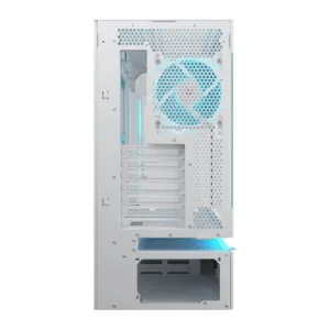 Gabinete Gamer Cougar CFV235 Vision Mid Tower Vidro Temperado Branco com 2 Fans RGB - 382DA40.0004