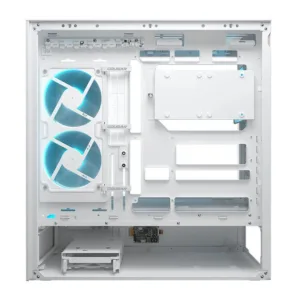 Gabinete Gamer Cougar CFV235 Vision Mid Tower Vidro Temperado Branco com 2 Fans RGB - 382DA40.0004