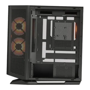 Gabinete Gamer Cougar FV270 Mid Tower Vidro Temperado Preto com 4 Fans RGB 3858M60.0005