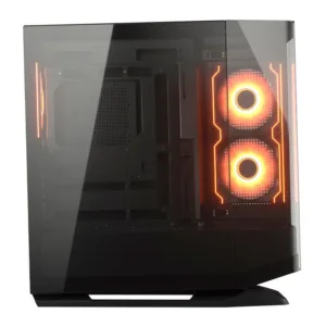 Gabinete Gamer Cougar FV270 Mid Tower Vidro Temperado Preto com 4 Fans RGB 3858M60.0005