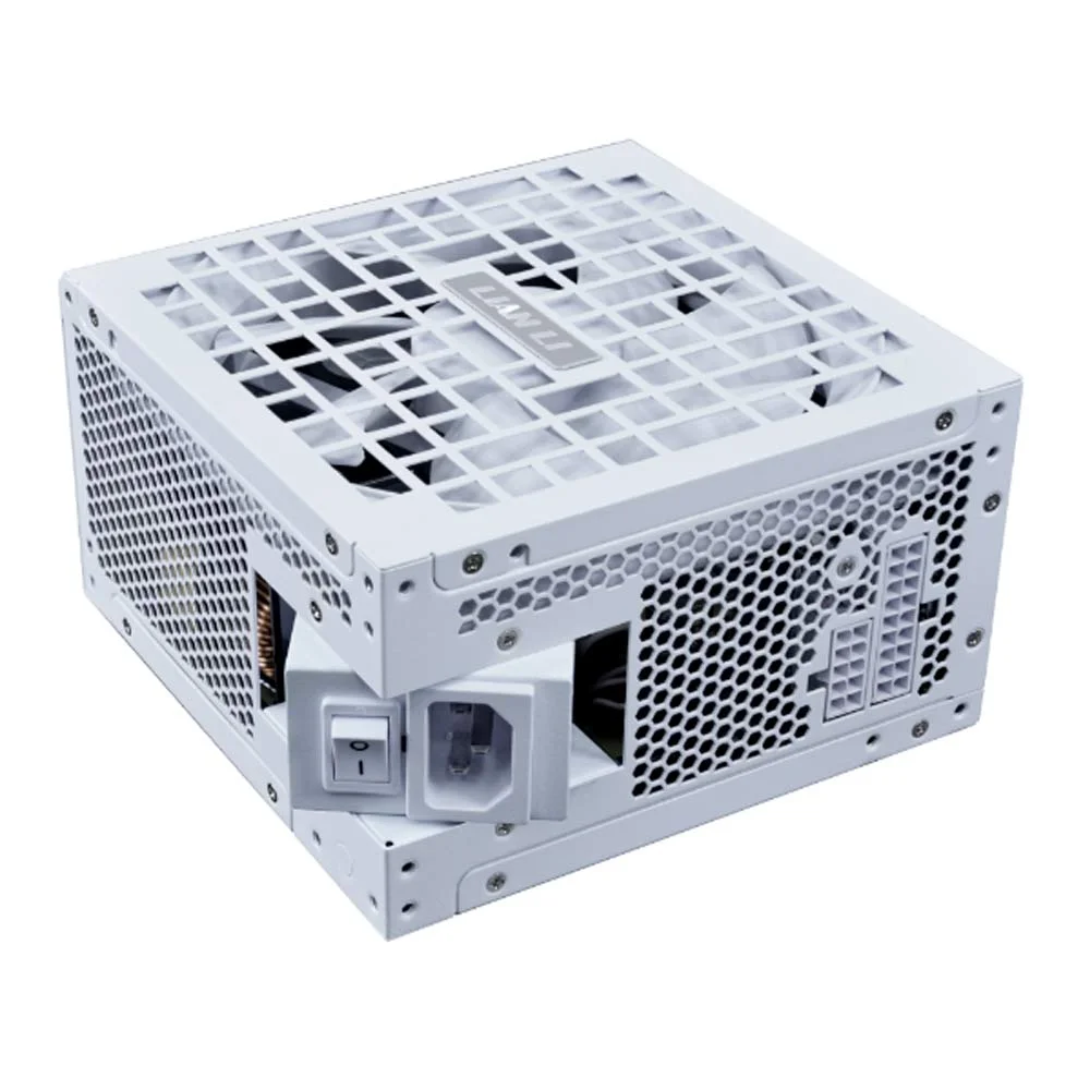 Fonte Lian Li RS1200G 1200W 80 Plus Gold Full Modular ATX 3.1 PCIe 5.1 Branca RS1200G