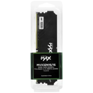 Memória RAM DDR4 16GB 3200MHz CL16 UDIMM Desktop Macrovip Max MVX32N16/16