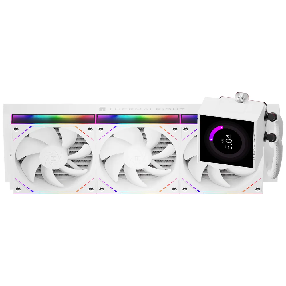 Water Cooler Thermalright Peerless Vision 360 ARGB Display LCD 360mm Intel/AMD Branco - Peerless Vision 360 ARGB White