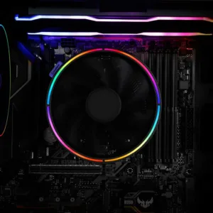 Cooler para Processador Gamemax Gamma 200 RGB 120mm Intel/AMD Preto