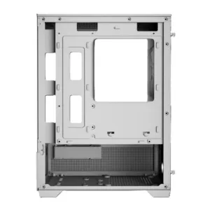 Gabinete Gamer Gamdias Aura GC9M Elite ARGB Mid Tower Vidro Temperado Branco com 3 Fans ARGB