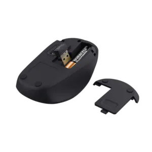 Mouse Sem Fio Trust Yvi+ Silent Cinza 1600 DPI USB 24549-03