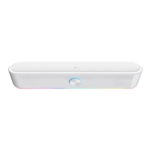 Soundbar Gamer Trust GXT 1619W Rhox RGB USB 6W RMS Branca 25997