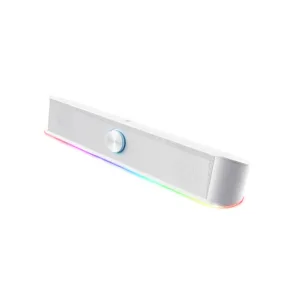 Soundbar Gamer Trust GXT 1619W Rhox RGB USB 6W RMS Branca 25997