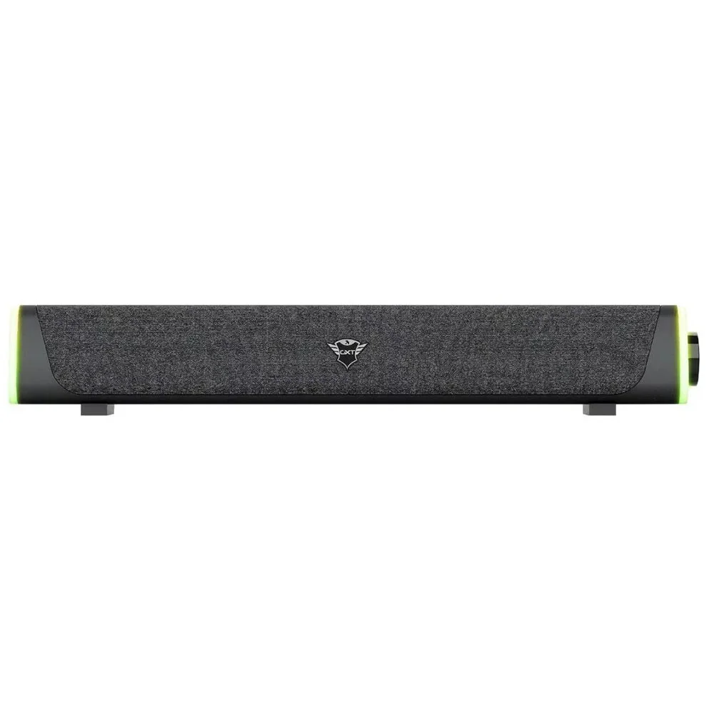Soundbar Gamer Trust GXT 620 Axon RGB USB/P2 12W Preta 24482
