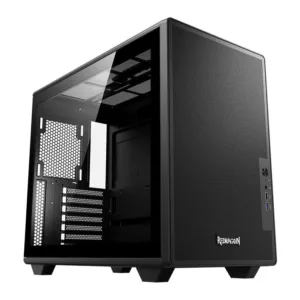 Gabinete Gamer Redragon Magic Box Mid Tower Vidro Temperado Preto Sem Fans CA-616B