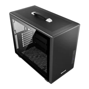 Gabinete Gamer Redragon Magic Box Mid Tower Vidro Temperado Preto Sem Fans CA-616B