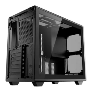 Gabinete Gamer Redragon Magic Box Mid Tower Vidro Temperado Preto Sem Fans CA-616B