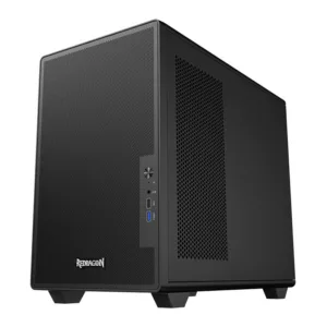 Gabinete Gamer Redragon Magic Box Mid Tower Vidro Temperado Preto Sem Fans CA-616B