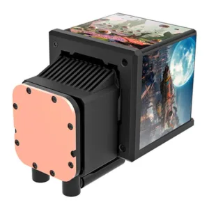 Water Cooler Thermaltake MineCube 360 Ultra ARGB Preto com Display LCD 360mm CL-W481-PL12SW