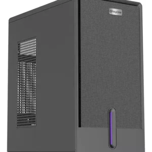 Gabinete Office Keytime Trace Micro Tower Micro-ATX e Mini-ITX Preto KYT00052