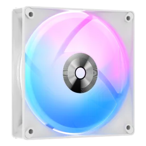 Ventoinha Ocypus Delta F12 ARGB PWM 120mm Branca DELTA-F12-WH1AM00X-GL