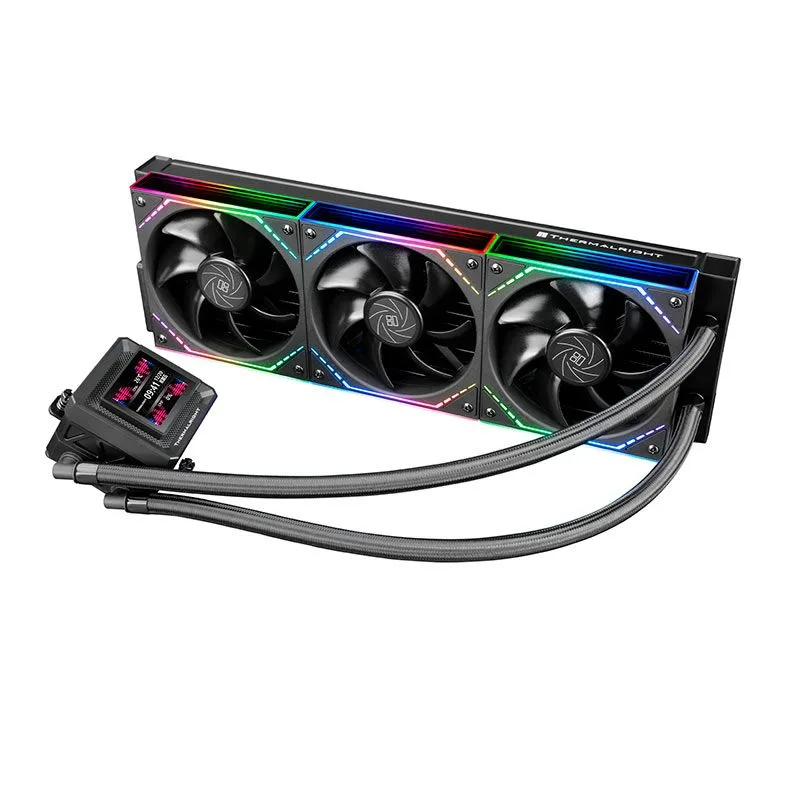 Water Cooler Thermalright Frozen Warframe SE V2 ARGB 360mm Intel/AMD Preto TR-FW-360-SEV2-BK-ARGB