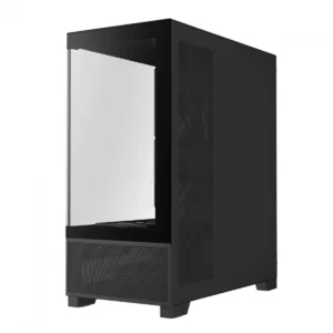 Gabinete Gamer Gamdias Aura GC12 ARGB Mid Tower ATX Vidro Temperado Preto com 6 Fans ARGB Sem Fonte