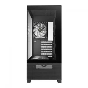 Gabinete Gamer Gamdias Aura GC12 ARGB Mid Tower ATX Vidro Temperado Preto com 6 Fans ARGB Sem Fonte
