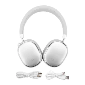 Headset Gamer Redragon Vibecore 700NC Bluetooth ANC Wireless Driver 40mm Branco H620