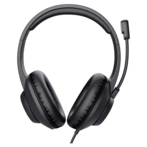 Headset Trust Ayda Max Conexão USB com Microfone Preto 25461