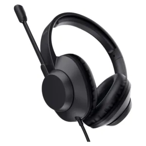 Headset Trust Ayda Max Conexão USB com Microfone Preto 25461