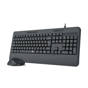 Combo Teclado e Mouse Redragon R Office Membrana Full Size ABNT2 USB Preto BS-7642