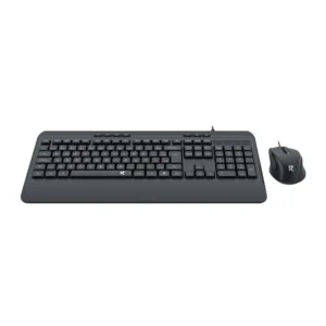 Combo Teclado e Mouse Redragon R Office Membrana Full Size ABNT2 USB Preto BS-7642