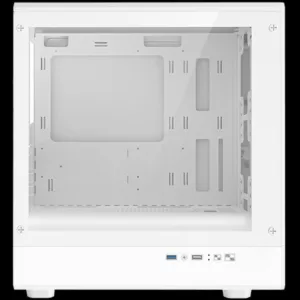 Gabinete Gamer Kalkan Joturn Pro-W Micro Tower Vidro Temperado Branco Sem Fans KLK00078