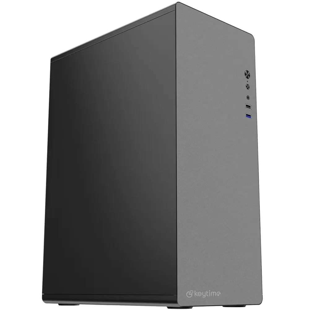 Gabinete Office Keytime Prime Nero Preto Mid Tower ATX USB 3.0 KYT00047
