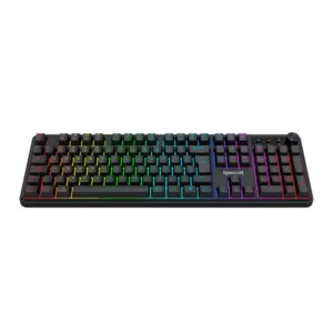 Teclado Gamer Redragon Crescent 75 Pro RGB Membrana 75% Tri-Mode ABNT2 Preto K524RGB-PRO