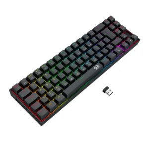 Teclado Mecânico Gamer Redragon Deimos RGB Switch Brown Wireless ABNT2 Preto K599-KNS