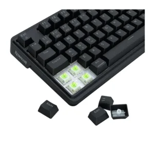 Teclado Mecânico Gamer Redragon Antonium Pro RGB Tri-Mode Switch Redragon Manba ABNT2 Preto K745RGB-PRO