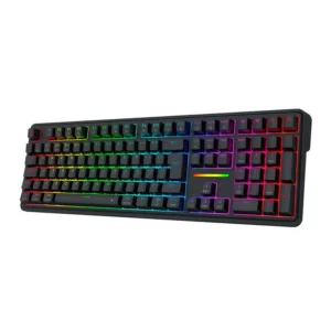 Teclado Mecânico Gamer Redragon Antonium Pro RGB Tri-Mode Switch Redragon Manba ABNT2 Preto K745RGB-PRO