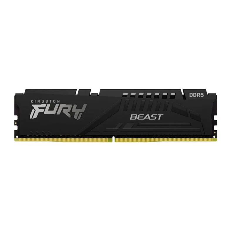 Memória Kingston Fury Beast 16GB (1x16GB) DDR5 5200MHz CL40 Preta KF552C40BB-16
