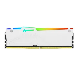 Memória Kingston Fury Beast RGB 32GB (1x32GB) DDR5 5600MHz CL40 Branco KF556C40BWA-32