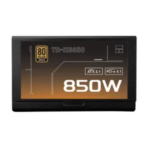 Fonte Thermalright KG-850 850W 80 Plus Gold Full Modular ATX 3.1 PCIe 5.1 Preta KG-850