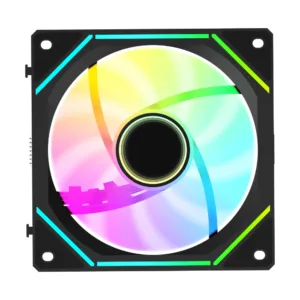 Kit 3 Ventoinhas Ocypus Gamma F12 UNI ARGB PWM 120mm Preto GAMMA-F12-BK3AM00U-GL
