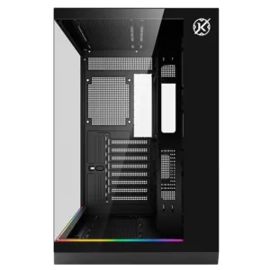 Gabinete Gamer Kalkan Skye RGB Mid Tower ATX Vidro Temperado Preto Sem Fans KLK00042