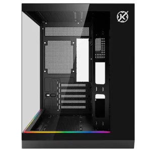 Gabinete Gamer Kalkan Saga Rgb Preto Vidro Temperado S/Fan Mid Tower KLK00044