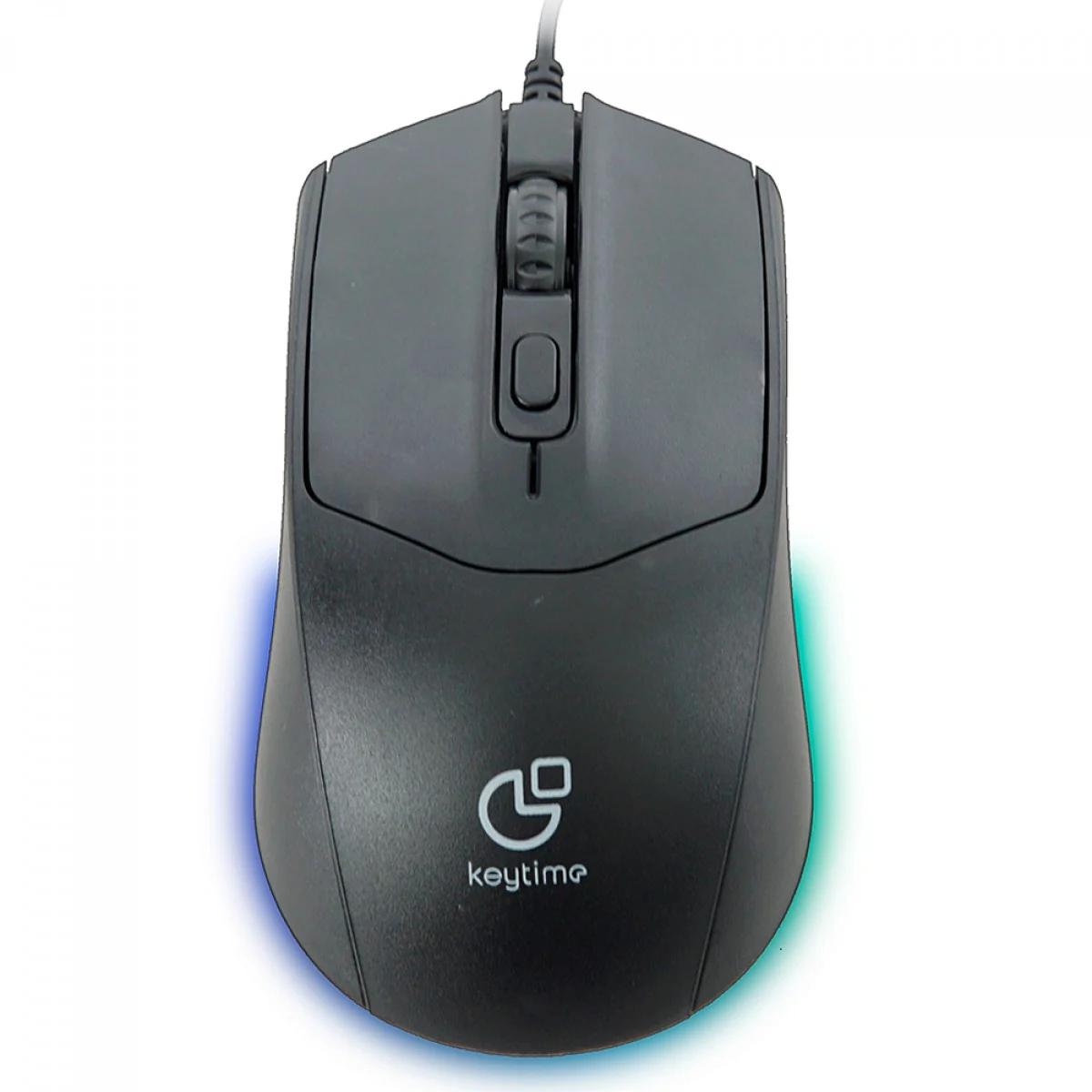 Mouse Gamer Keytime Vanguard RGB USB 2400 DPI Preto KYT00005