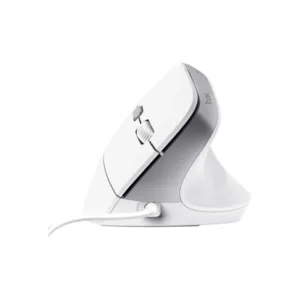 Mouse Trust Bayo II Design Ergonômico 6 Botões 2400 DPI USB Branco 25397